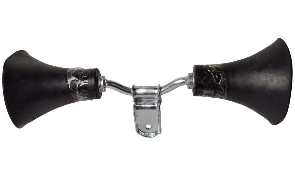 Cantonal Trompet rollen set - zwart - voor rubberboot - 400x140x140 mm