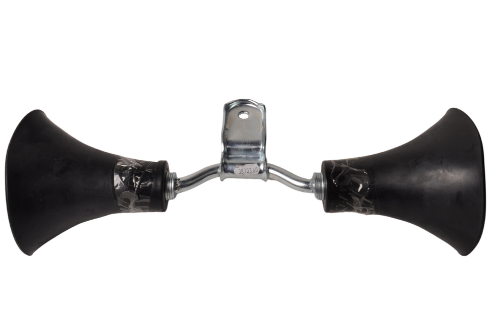 Cantonal Trompet rollen set - zwart - voor rubberboot - 400x140x140 mm