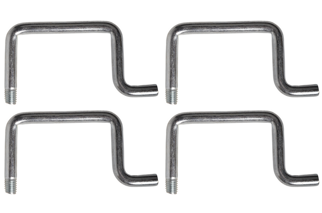 Cantonal Vastzetbeugel met draadeind 10 mm 800 DaN - set van 4 stuks