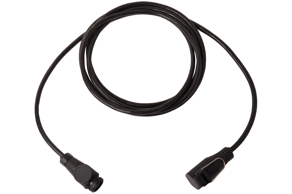 Cantonal Verlengkabel 13 aderig met 1x 13-polige stekker & 1x 13-polige contrastekker - 500 cm