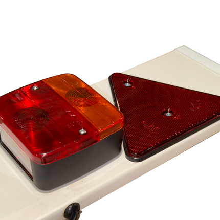 Cantonal Verlichtingsbalk kunststof voor aanhanger - lengte 137 cm - 8 meter hoofdkabel - 13 polige aansluiting - Plug & Play