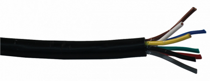 Cantonal Verlichtingskabel  8-aderig (8x1 mm²)