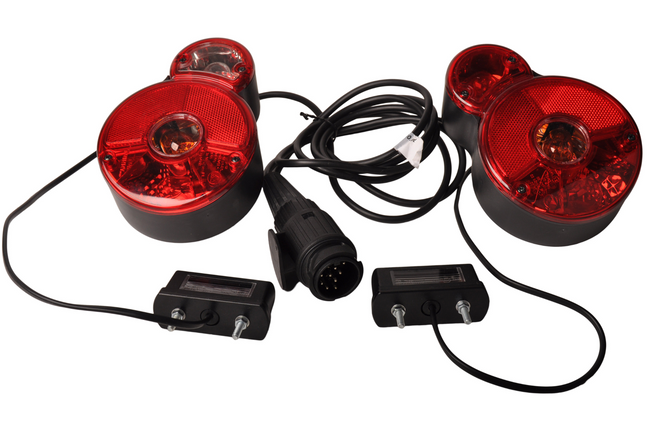 Cantonal Verlichtingsset - Twinny Load fietsendrager - incl. kentekenverlichting