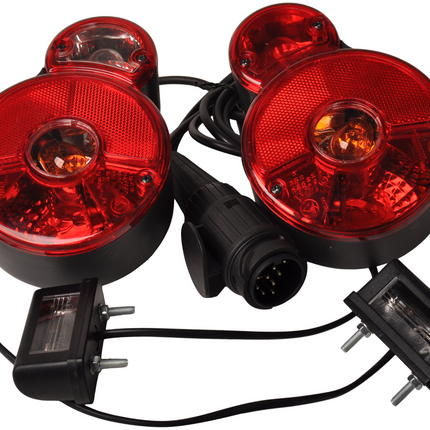 Cantonal Verlichtingsset - Twinny Load fietsendrager - incl. kentekenverlichting