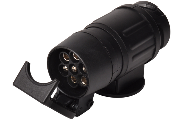 Cantonal Verloopstekker - auto 13 polig > aanhanger 7 polig - extra lang