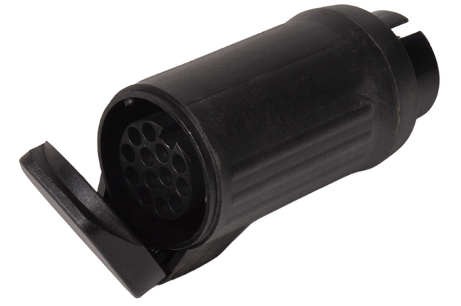 Cantonal Verloopstekker extra lang - auto 7 polig > aanhanger 13 polig