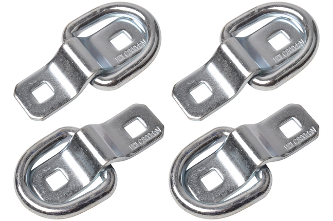 Cantonal Vloerring / sjoroog Duits - 2-delig - 91x31 mm - set van 4 stuks