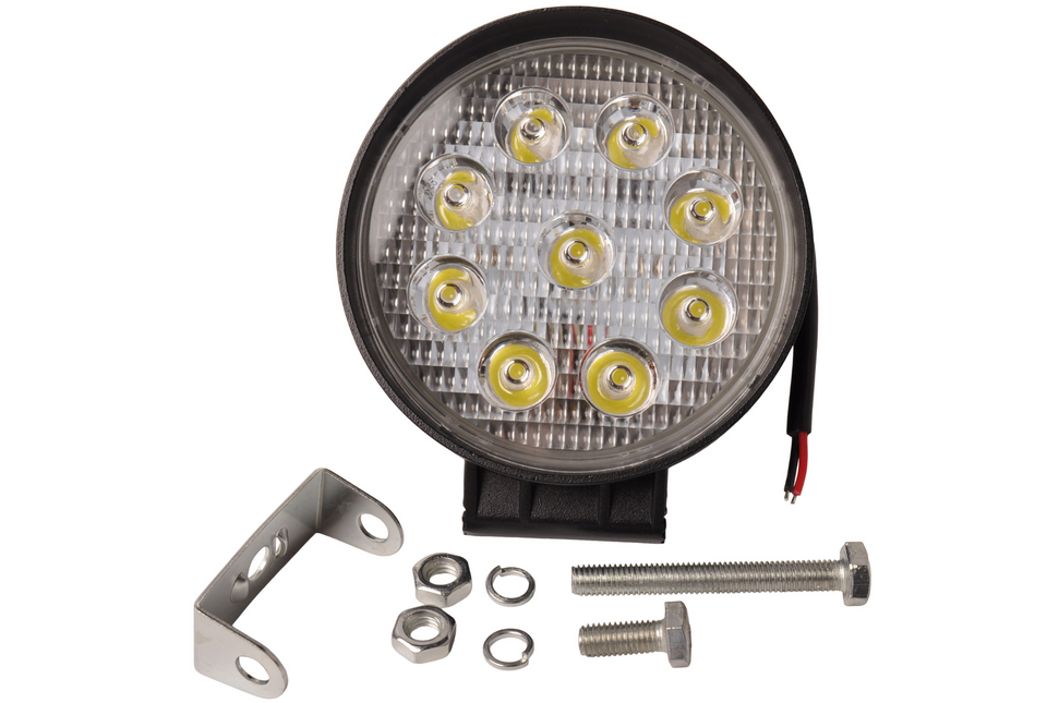 Cantonal Werklamp  aanhanger 12/36V 9 x 3W LEDS incl. montageset