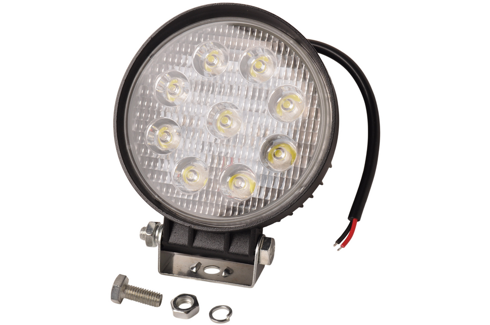 Cantonal Werklamp  aanhanger 12/36V 9 x 3W LEDS incl. montageset