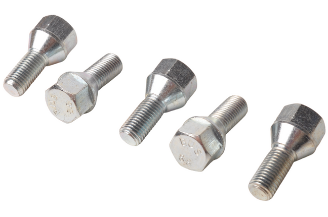 Cantonal Wielbout - kegelconisch - M12x1.5 - set van 5 stuks