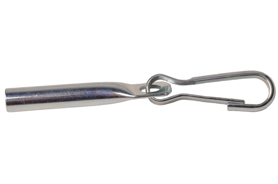 Cantonal Zeilsluiting met haak voor touw en snoeren (8 mm) - 4 stuks