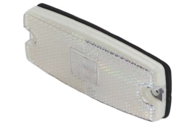 Cantonal Zijmarkeringslamp LED - 110x44 mm - wit - losse draad aansluiting