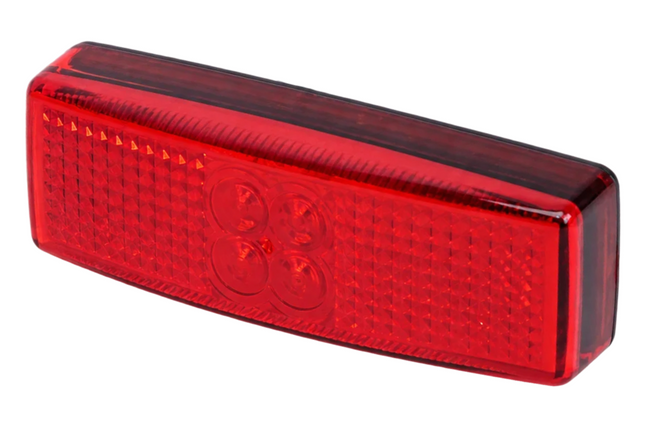 Cantonal Zijmarkeringslamp Rood LED 110x40 mm