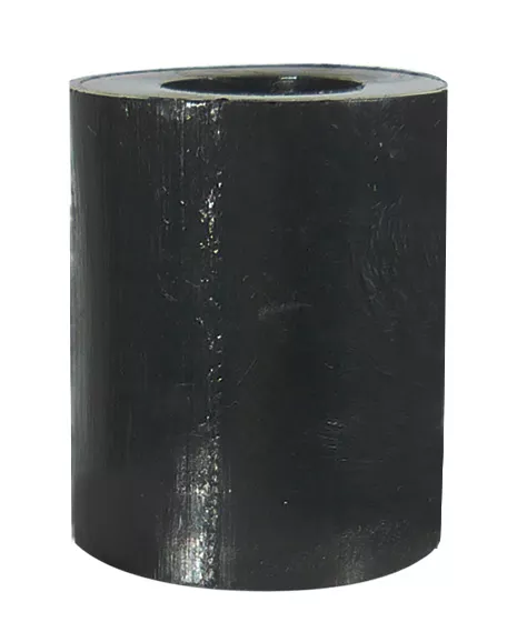 Cantonal Zwarte afstandsbus 20x25x12,8 mm - PE materiaal