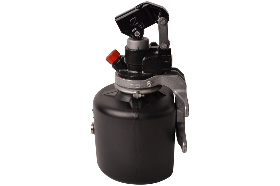 Chapel hydraulique Handpomp - kunststof - 4 liter reservoir voor kipper