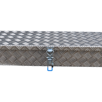 De Haan De Haan Box HM - 900x320x150 mm - waterdichte en stofdichte aluminium traanplaat disselbak - voorzien van spansluiting