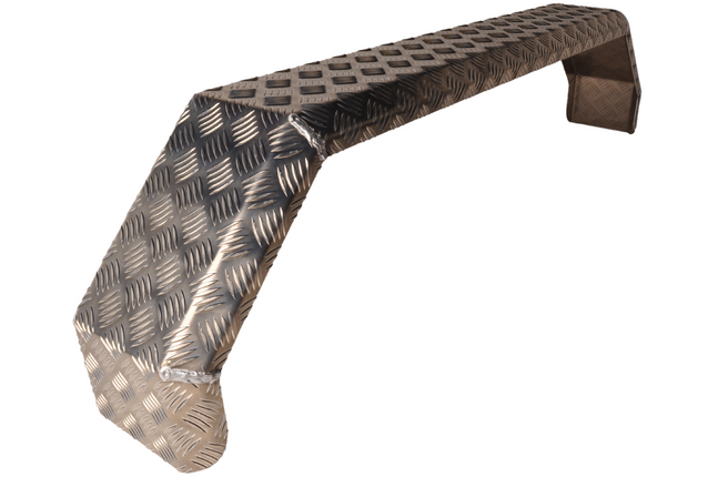 De Haan De Haan THMAQ 20155 - 1550x200x375 mm - aluminium traanplaat tandem spatbord