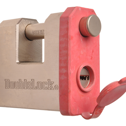 DoubleLock DoubleLock Padlock X - SCM gekeurd - Los slot fixed lock.