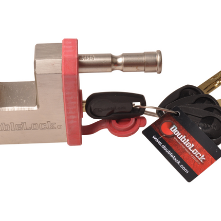 DoubleLock DoubleLock Padlock X - SCM gekeurd - Los slot fixed lock.