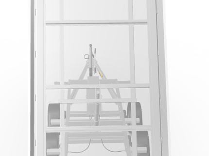 Eduard 310x160 cm - 2700 kg bruto laadvermogen - 63 cm laadvloerhoogte - elektrische bediening - 30 cm borden -  inclusief oprijplaten