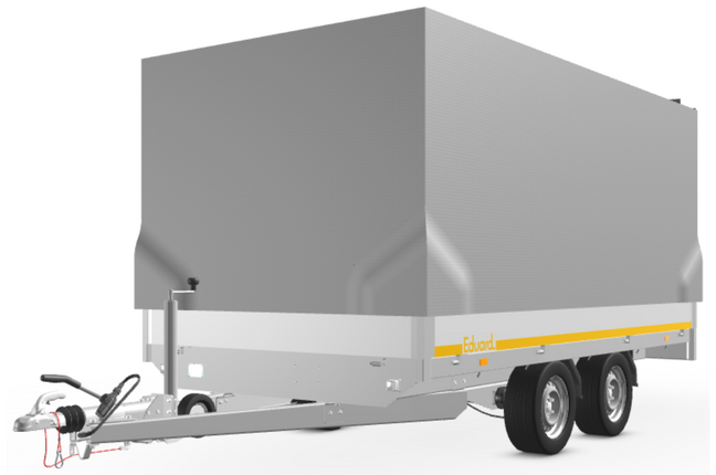 Eduard Complete Eduard huif - doek en stellage - 356x180 cm - diverse hoogtes en kleuren beschikbaar