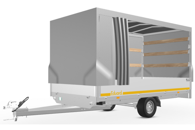 Eduard Complete Eduard huif met schuifzeil - doek en stellage - 310x160 cm - diverse hoogtes en kleuren beschikbaar