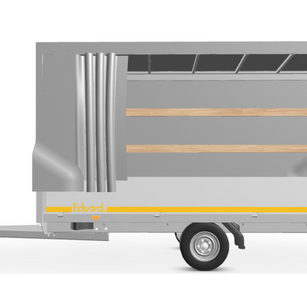 Eduard Complete Eduard huif met schuifzeil - doek en stellage - 310x160 cm - diverse hoogtes en kleuren beschikbaar