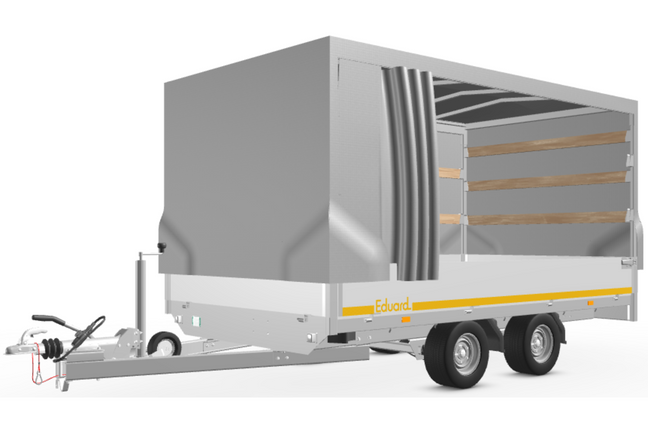 Eduard Complete Eduard huif met schuifzeil - doek en stellage - 330x180 cm - diverse hoogtes en kleuren beschikbaar