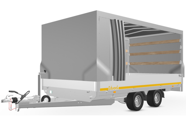 Eduard Complete Eduard huif met schuifzeil - doek en stellage - 356x200 cm - diverse hoogtes en kleuren beschikbaar