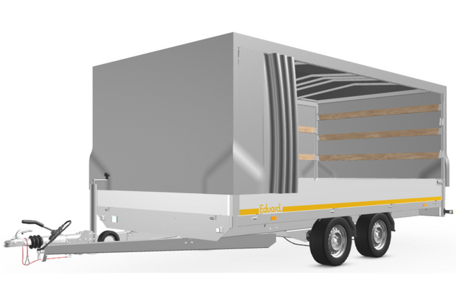 Eduard Complete Eduard huif met schuifzeil - doek en stellage - 406x220 cm - diverse hoogtes en kleuren beschikbaar