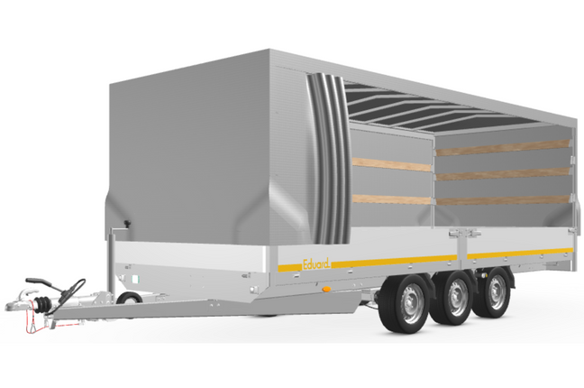 Eduard Complete Eduard huif met schuifzeil - doek en stellage - 506x200 cm - diverse hoogtes en kleuren beschikbaar