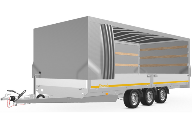 Eduard Complete Eduard huif met schuifzeil - doek en stellage - 506x220 cm - diverse hoogtes en kleuren beschikbaar