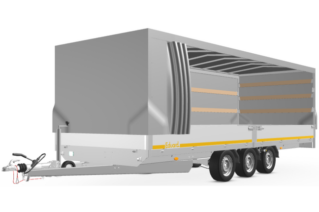 Eduard Complete Eduard huif met schuifzeil - doek en stellage - 556x200 cm - diverse hoogtes en kleuren beschikbaar