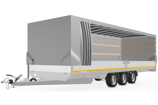 Eduard Complete Eduard huif met schuifzeil - doek en stellage - 606x200 cm - diverse hoogtes en kleuren beschikbaar