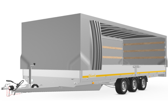 Eduard Complete Eduard huif met schuifzeil - doek en stellage - 606x220 cm - diverse hoogtes en kleuren beschikbaar