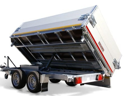 Eduard Eduard 3-zijdige kipper kipper 2700 kg elektrisch extern laden - 310x160 cm - inclusief uitzetsteunen