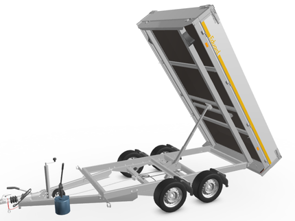 Eduard Eduard achterwaartse kipper 2700 kg - handpomp - 310x180 cm