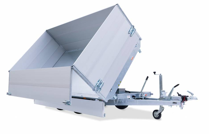 Eduard Eduard opzetborden bovenscharnierend 70 cm 406x220 cm geschikt voor machinetransporter