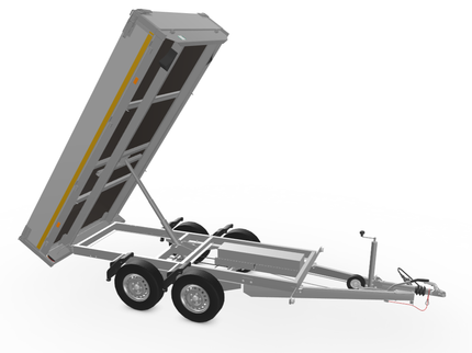 Eduard Geremde Eduard achterwaardse Kipper - 310x160 cm - 2500 kg - 72 cm laadvloerhoogte