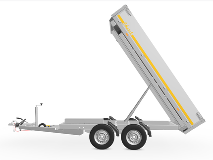 Eduard Geremde Eduard achterwaardse Kipper - 310x160 cm - 2500 kg - 72 cm laadvloerhoogte