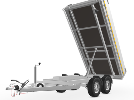 Eduard Geremde Eduard achterwaardse Kipper - 310x160 cm - 2500 kg - 72 cm laadvloerhoogte