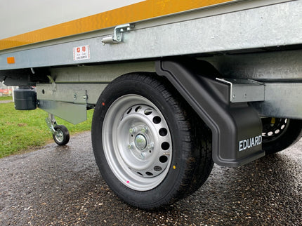 Eduard Geremde Eduard achterwaartse kipper - 256x150 cm - 1350 kg bruto laadvermogen - handpomp - 63 cm laadvloerhoogte