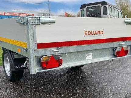 Eduard Geremde Eduard achterwaartse kipper - 256x150 cm - 1500 kg bruto laadvermogen - handpomp - 63 cm laadvloerhoogte