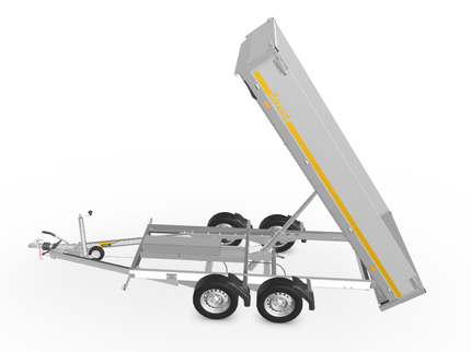 Eduard Geremde Eduard achterwaartse kipper - 310x180 cm - 2000 kg bruto laadvermogen - elektrisch - 63 cm laadvloerhoogte - 30 cm borden