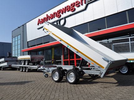 Eduard Geremde Eduard achterwaartse kipper - 310x180 cm - 2000 kg bruto laadvermogen - elektrisch - 63 cm laadvloerhoogte - 30 cm borden