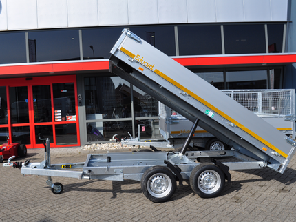 Eduard Geremde Eduard achterwaartse kipper - 310x180 cm - 2000 kg bruto laadvermogen - elektrisch - 63 cm laadvloerhoogte - 30 cm borden