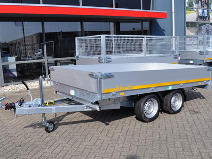 Eduard Geremde Eduard achterwaartse kipper - 310x180 cm - 2000 kg bruto laadvermogen - elektrisch - 63 cm laadvloerhoogte - 30 cm borden