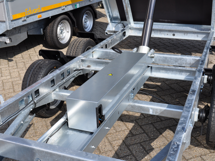 Eduard Geremde Eduard achterwaartse kipper - 310x180 cm - 2000 kg bruto laadvermogen - elektrisch - 63 cm laadvloerhoogte - 30 cm borden