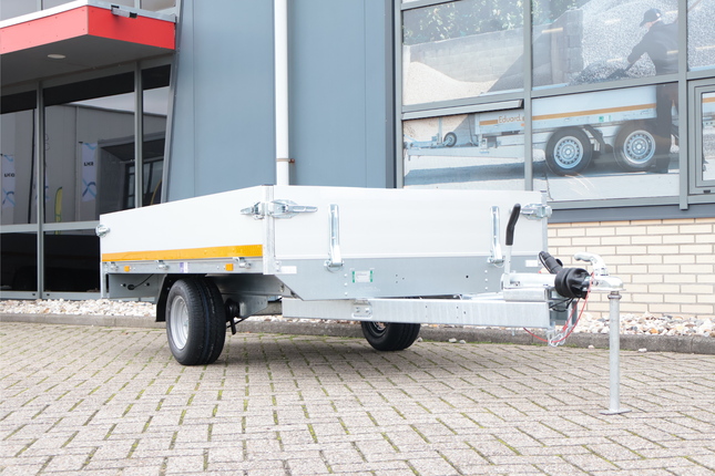 Eduard Geremde Eduard Plateauwagen - 250x145 cm - 1350 kg - 56 cm laadvloerhoogte
