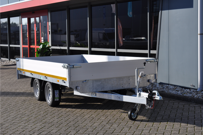 Eduard Geremde Eduard Plateauwagen - 356x180 cm - 2000 kg - 63 cm laadvloerhoogte